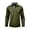 Army Green, variant on Blczomt Green Big and Tall Mens Polo Collared Polo Long Sleeve Dress Shirt Plain Soft Clothes Men