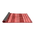 thumbnail image 2 of Ahgly Company Indoor Round Solid Red Modern Area Rugs, 5' Round, 2 of 4