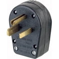 thumbnail image 1 of 00930-000 30-50 amp NEMA 5-30P-5-50P Black Angle Plug, 1 of 1