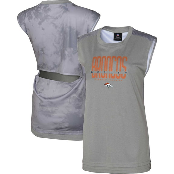 Women's Outerstuff  Gray Denver Broncos No Sweat Tank Top