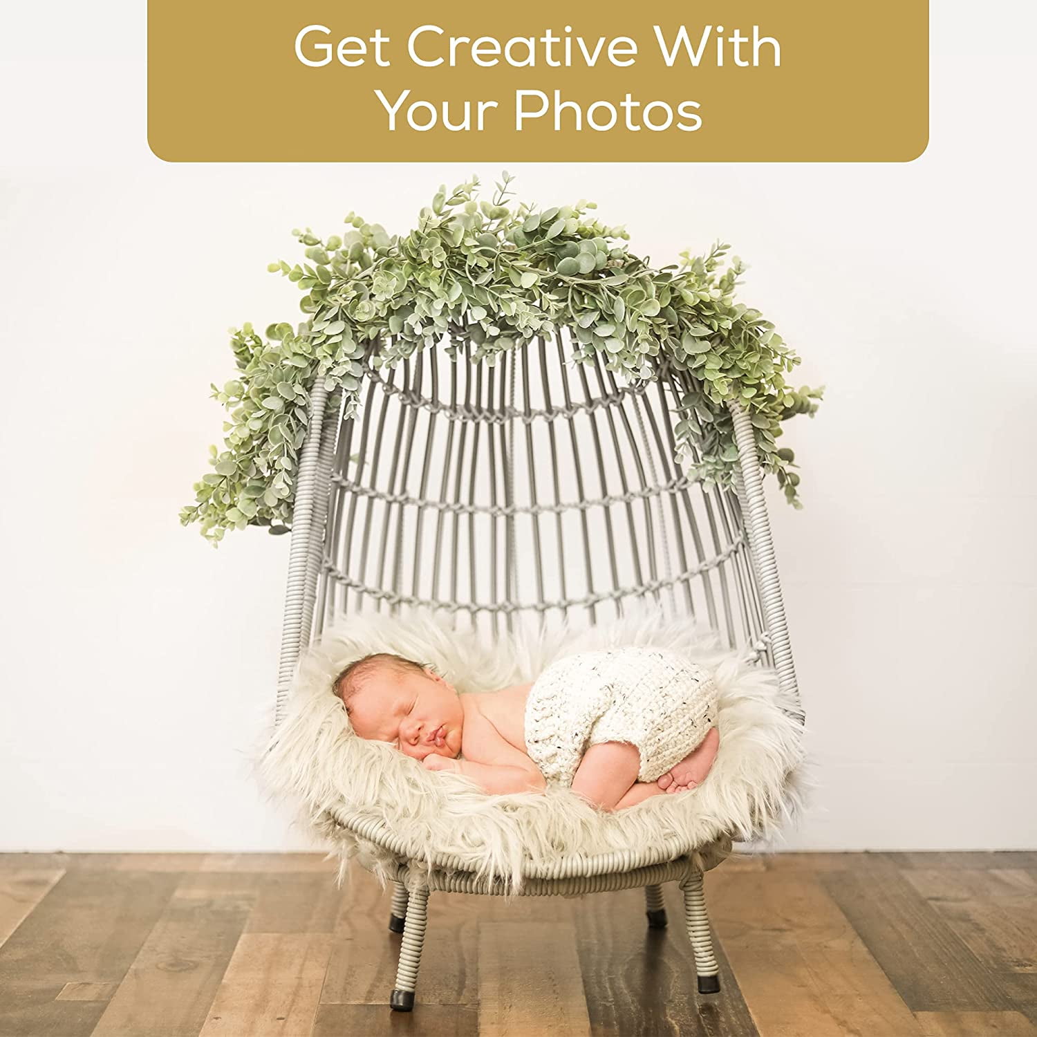 Buy Faux Fur Newborn Photography Props by First Landings Set of 2