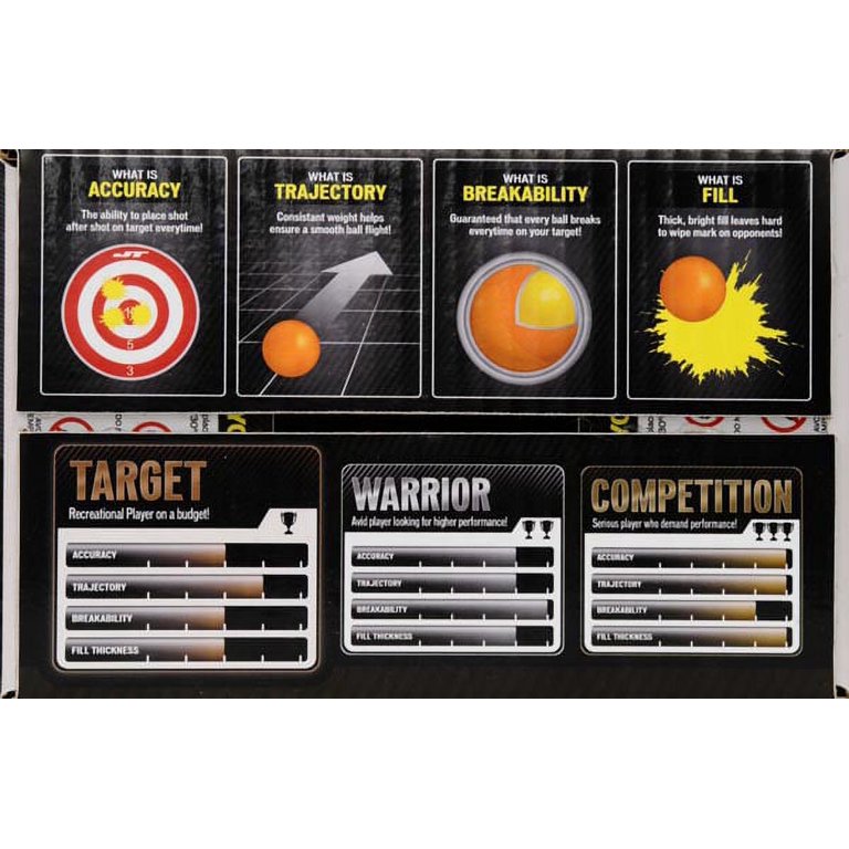 JT ペイントボール　セット JT ペイントボール セット 12mm JT マスター ペイントボール