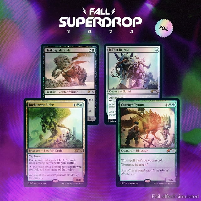 Magic The Gathering TCG - Série d'Artiste Secret Lair - Édition Kev Walker Foil