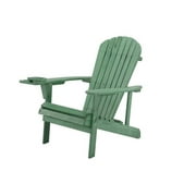 W Unlimited SW2101GS Earth Collection Adirondack Chair with Phone & Cup Holder, Sea Green