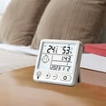 thumbnail image 6 of Luoshdecor Digital Hygrometer Indoor Thermometer,Time Display Clock with High Accurate Sensor,for Golf Cart, Boat, Home, Office, 6 of 6
