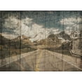 thumbnail image 2 of Lewis, Sheldon 18x15 White Modern Wood Framed Museum Art Print Titled - Open Road 2, 2 of 4