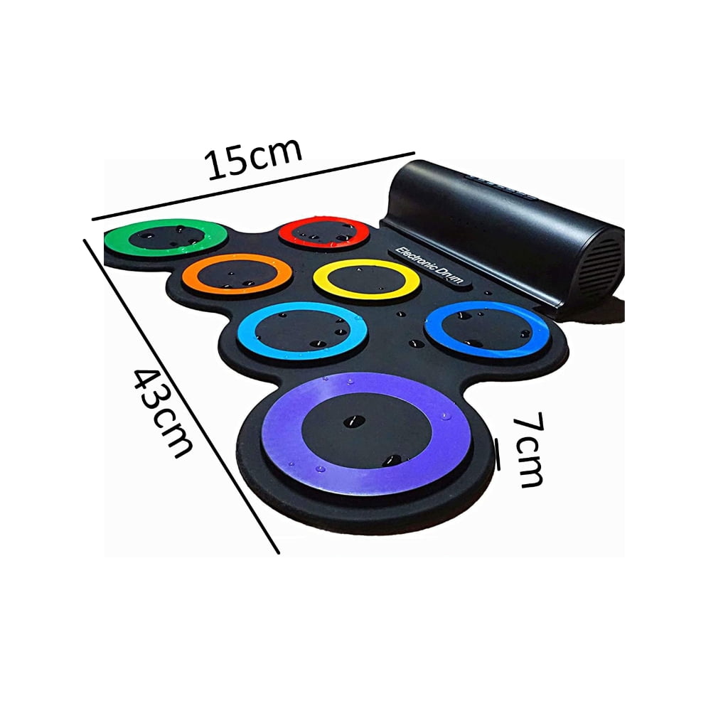 Practical Rolling up Electronic Drum Suitable for Beginners Professional Musicians Offering Easy Maintenance