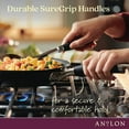 thumbnail image 3 of Anolon Advanced Home Hard-Anodized Nonstick Frying Pan, 10.25-Inch, Onyx, 3 of 9