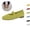 Green, variant on Womens Flats Relaxed Slip on Breathable Flat Shoes Mesh Closed Toe Mary Jane Shoes Lightweight Non Slip(Black)
