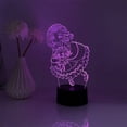 thumbnail image 3 of Luz nocturna Identitys Alices Dredges 3D LED que cambia de color, 3 of 5