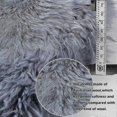 thumbnail image 5 of Sheepskin Seat Covers, Sleek Design Authentic Australian Full Size Car Seat Pad Soft Long Wool Warm Seat Cushion Cover Winter Protector - Universal Ze, 5 of 5