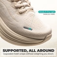 thumbnail image 6 of ALLSWIFIT Women's Slip-On Walking Shoes | Hands-Free Cushioned Sneakers with Arch Support for Running, Gym, Tennis & Everyday Comfort, 6 of 9
