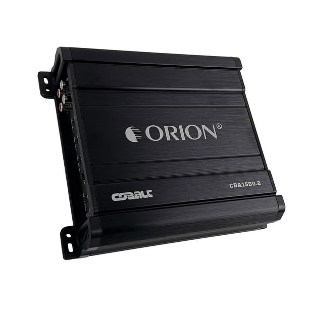Orion Cobalt Series CBA1500.2 Amplificador de 2 canales Clase A/B de alta eficiencia para audio estéreo de coche - 1500 W de alto rendimiento, 2/4 ohmios estable, paso bajo/alto ajustable, refuerzo de