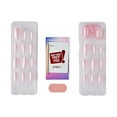 thumbnail image 2 of KISS imPRESS Valentine's Day Press on Nails, Adorable, Pink, Short Oval, 30 Count, 2 of 4