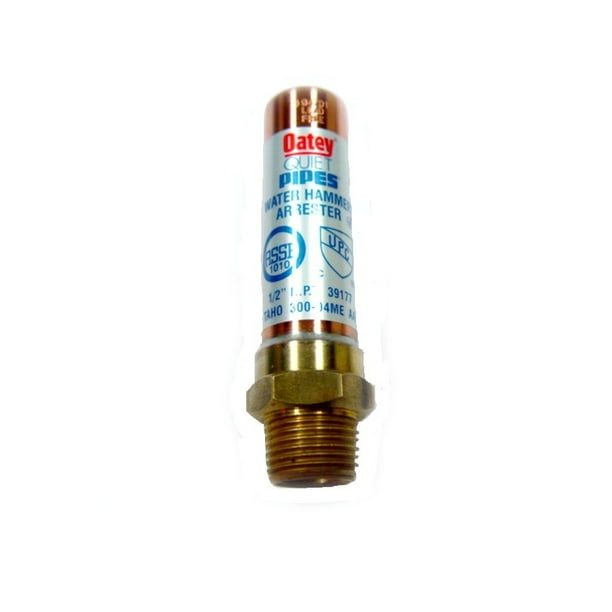 Amortiguador de martillos de agua Oatey Quiet Pipes 39177 1/2 pulgadas