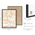 thumbnail image 3 of HAUS AND HUES Space Wall Art - Vintage Space Posters, NASA JPL Poster, Vintage NASA Posters for Walls, Exploration Wall Art, Visions of the Future Poster, Exploration Poster (12x16 Black Framed), 3 of 5