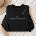 thumbnail image 3 of Jollimate Women's Faith Sweatshirt, Image of God Pullover, Religious Christian Apparel Gift, 3 of 6