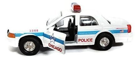 diecast metal police cars