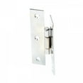 thumbnail image 3 of Renovators Supply Chrome H Cabinet Hinges 3.5" Solid Cast Brass Kitchen Cabinet Hinge w/Hardware Pack of 2, 3 of 6