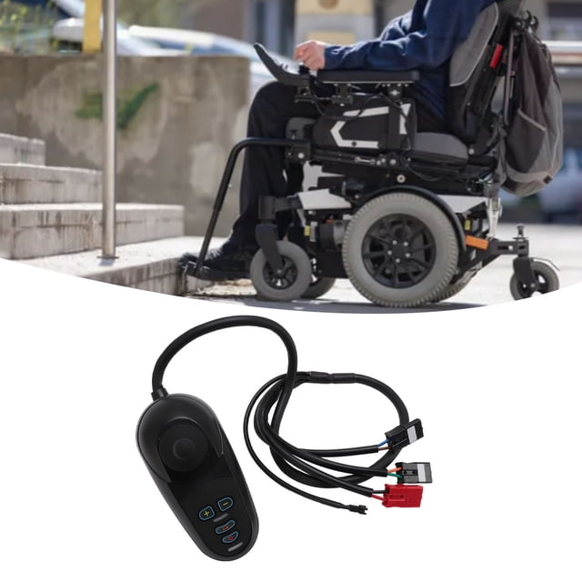 Controlador de Joystick de Silla de Ruedas Eléctrico, Velocidad de la Pendiente de los Águilas Ajuste El Joystick de Silla de Rueda Universal para Todas Las Marcas