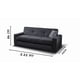 thumbnail image 2 of Sofá Cama M & E MUEBLES Confort Clean Gris Oxford Individual 3 Posiciones Con Cama Oculta, 2 of 5