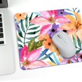 thumbnail image 3 of Gaming Mouse Pad NonSlip Rubber Base with Smooth Surface for Precise Control Compact 9.5"x7.9" Size Flower Arts Theme Perfect for Laptop and Office Use, 3 of 6