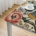 thumbnail image 4 of HAOXIT Designer Tablecloth, Provencal Table Cloth for Rectangle Tables,Italian Anti-Fading Table Cover Decor for Kitchen Dinning Thanksgiving Christmas 36*36, 4 of 7