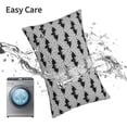 thumbnail image 6 of Yiaed Bat Print Brushed Microfiber Envelope Pillowcases, Standard,Envelope Closure Pillow Cases(No pillow core)-14"x20", 6 of 6