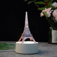 thumbnail image 2 of Puzzle de bloques de construcción 3D Crystal Paris Tower para niños, 2 of 2