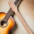 thumbnail image 4 of OFFIGAM Acoustic Guitar Neck Replacement Kit Wooden Beige Neck for Classical 41 Inch Guitar Luthier Tool, 4 of 8
