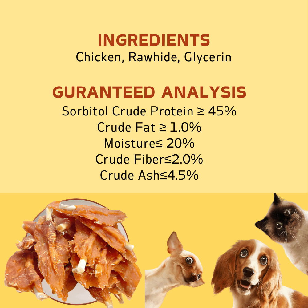 2.64lb/1.2kg Mixed Flavor Series, Easily Digestible, Dog Chews Long Lasting, And High Protein, Low Fat, Perfect Training Reward Snack For Small, Medium and Large Dogs