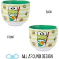 thumbnail image 3 of Silver Buffalo Sanrio Hello Kitty and Friends Keroppi Foodie Icons Ceramic Ramen Noodle Rice Bowl with Chopsticks, Microwave Safe, 20 Ounces, 3 of 9