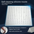 thumbnail image 2 of ALWEN 12 Inch Rain Shower Head Brushed Nickel, High Pressure Rainfall Square Shower Head, Ultra Thin 304 Stainless Steel Large Shower Head Full Body Coverage Modern Waterfall Shower Head for Bathroom, 2 of 7