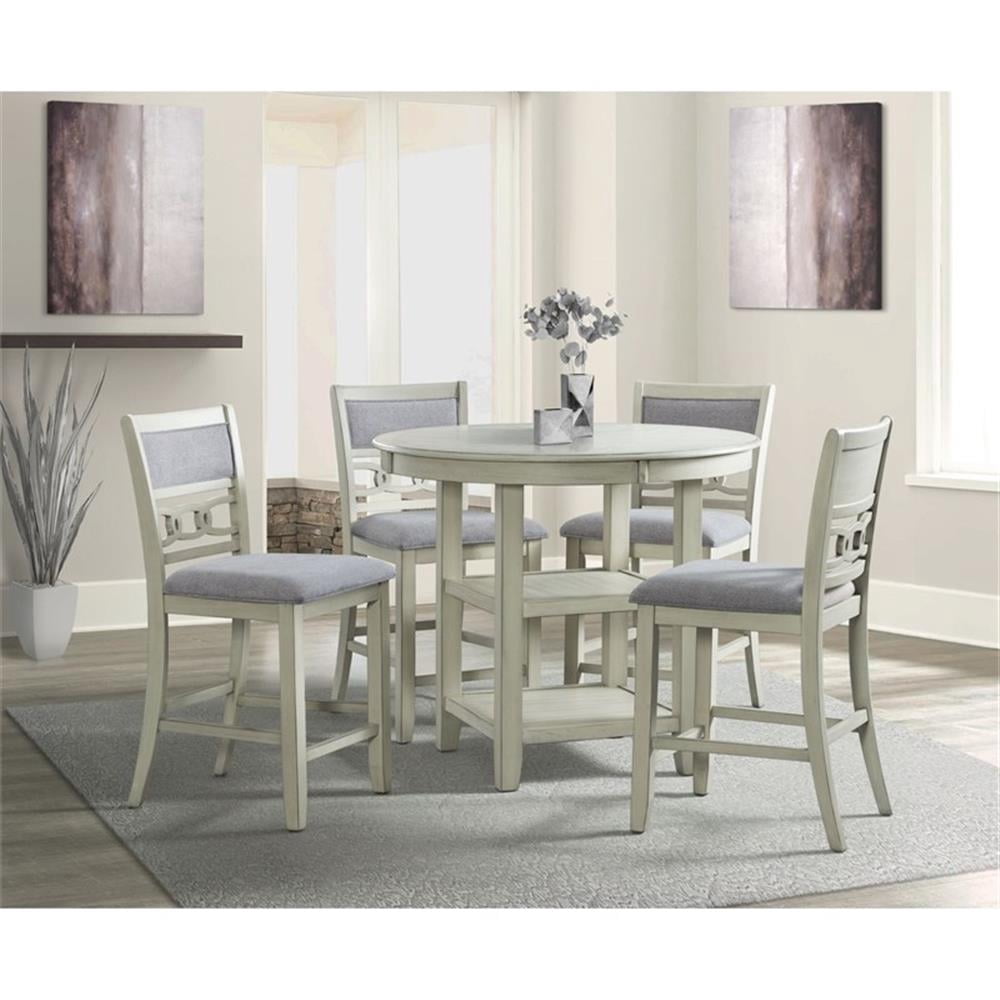 Picket House Furnishings Taylor Counter Height Dining Table in Bisque