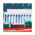 thumbnail image 1 of Lincoln Memorial Impressionist - Canvas, 1 of 10