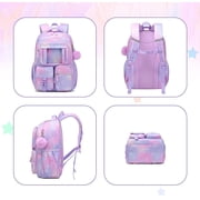 Sunyuer Stylish and Spacious Backpack, Aesthetic Backpack for Women Cute Bookbag Preppy College