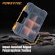 thumbnail image 5 of Organizador de piezas pequeñas y caja de herramientas POWERTEC 72117 con 10 compartimentos, 5 of 7