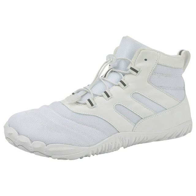 HBFAGFB Chaussures de Sport pour Hommes à la Mode Simples Chaussures de Randonnée en Plein Air Espadrilles Décontractées Usage Quotidien Blanc Taille 37