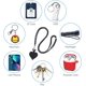thumbnail image 5 of Cordón para teléfono, 2 piezas de cordón para teléfono celular con parches, correa para el cuello universal para teléfono, compatible con la mayoría de los teléfonos inteligentes, no, 5 of 7