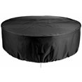 thumbnail image 3 of Funda para muebles de jardín, impermeable y resistente, redonda para mesa de jardín, muebles de exterior, refugio UV y sillas de comedor a prueba de polvo, 230 x 11, 3 of 5