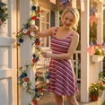 thumbnail image 2 of 59 Inch Independence Day Daisy Vine Garland, Red White Blue Artificial Flower Strand for 4th of July Wreath and Mantel Decor,July 4th Decorations, 2 of 8