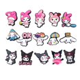 thumbnail image 1 of Sanrio-hebilla de zapato con agujeros para niña, accesorio decorativo de silicona, ideal para regalo de cumpleaños, 1 of 4