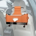 thumbnail image 6 of Nishiyuenyi Back Seat Storage Box Car Accessories Not Easy to Slip Off with Partition Design Orange, 6 of 9