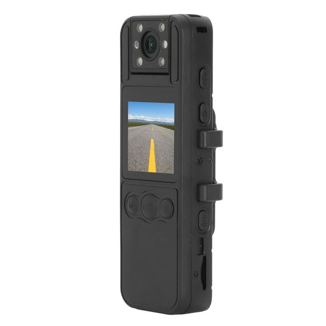 Cámara con clip trasero ANGGREK Mini grabadora de vídeo 1080P 1920 X 1080 670 mAh Tipo C