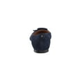 thumbnail image 4 of Sam Edelman Sonja Baltic Navy Suede Slip On Pointed Toe Buckle Ballet Flats (10, Baltic Navy Suede), 4 of 5