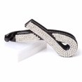 thumbnail image 3 of Pinza de pelo GRANDE de ACRÍLICO CRISTAL RHINESTONE NEGRO Sunnimix, 3 of 8