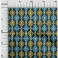 thumbnail image 1 of oneOone Cotton Poplin Fabric Swirl Ikat Print Sewing Fabric BTY 42 Inch Wide, 1 of 4