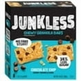 thumbnail image 3 of JUNKLESS Chewy Chocolate Chip Granola Snack Bars, 1.1 oz, 8 Count pack of 2, 3 of 5