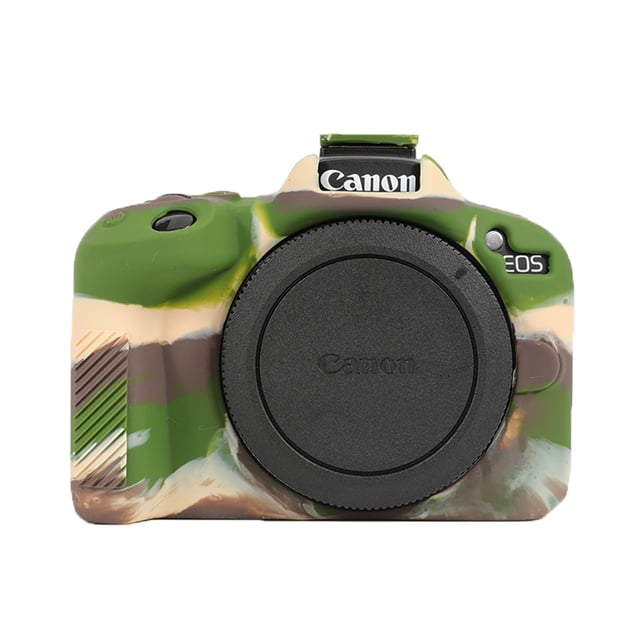 GadgetCom Étui de Protection en Silicone Souple Compatible avec Canon EOS R50 - Étui Intégrale Antichoc Anti-Rayures