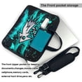 thumbnail image 3 of Zufioo Geometry Dash for Laptop Bag, Zippered Computer Shoulder Bag Messenger Bag Briefcase, Suitable for School, Work, Travel, 3 of 9